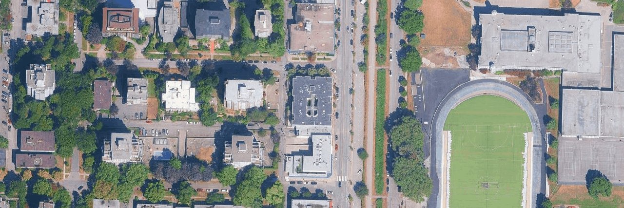 Platinum aerial view