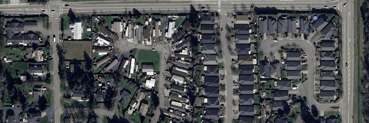 Aurora Mobile Home Park aerial view