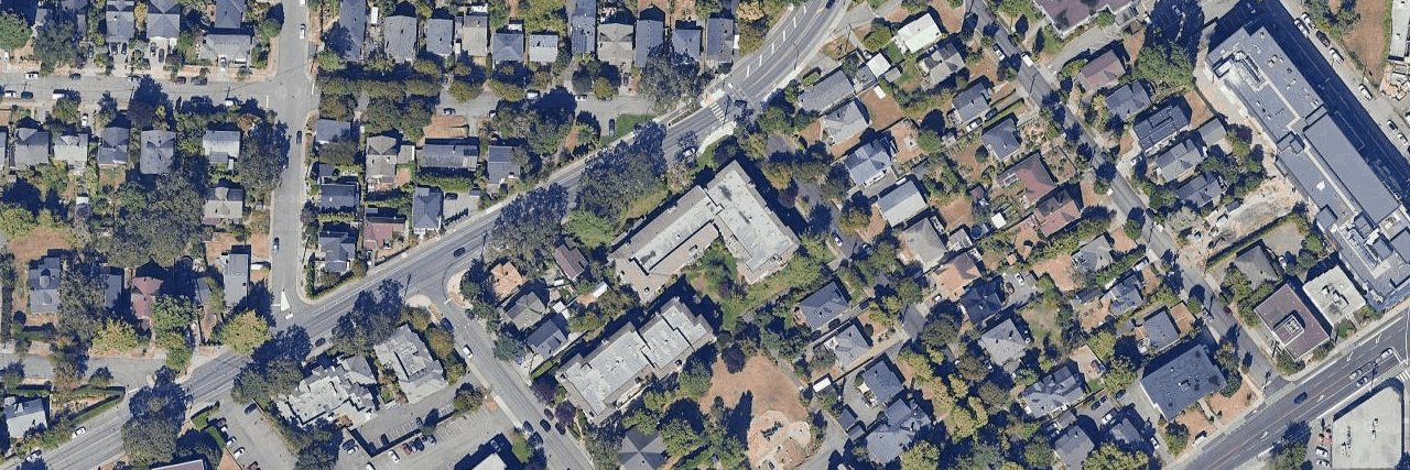 Chestnut Grove aerial view