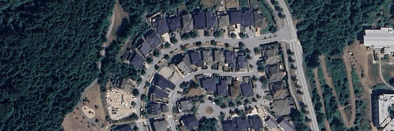University Heights aerial view