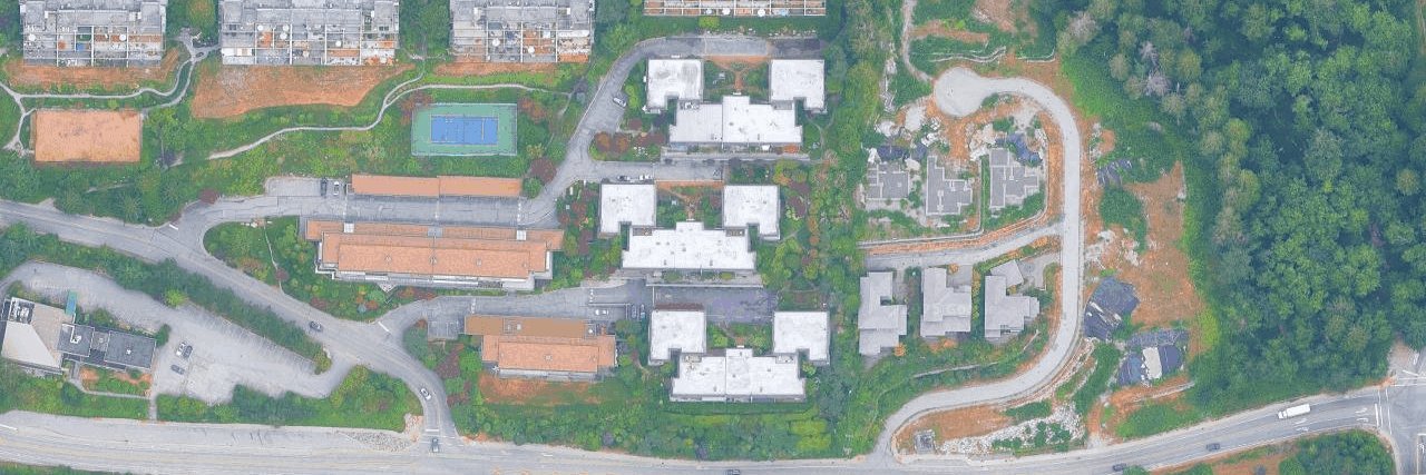 Panorama Gardens aerial view