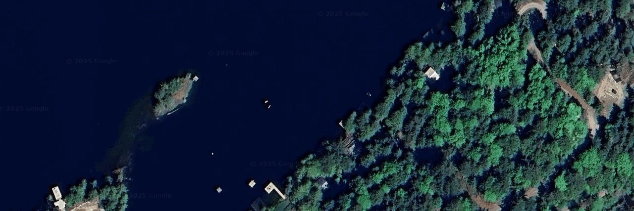 Sakinaw Woods aerial view