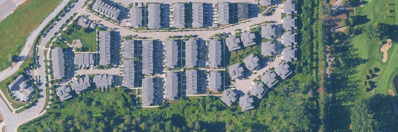 Seaside aerial view