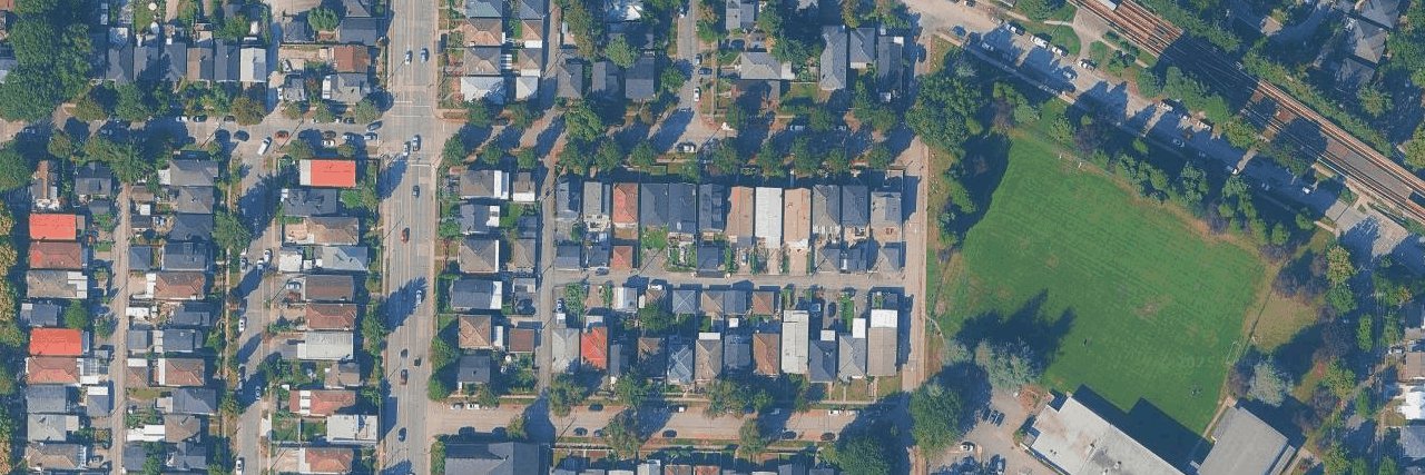 aerial view