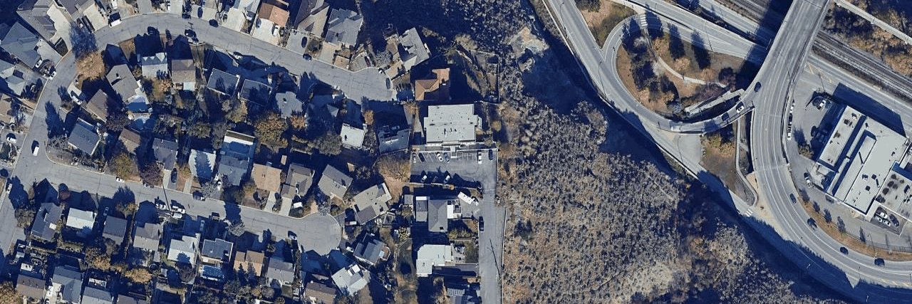 aerial view