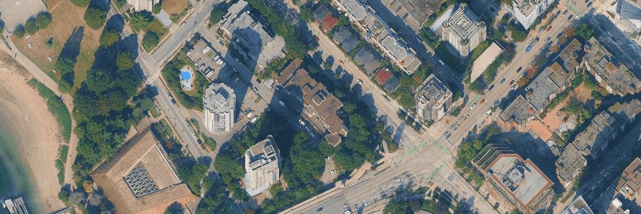 Chelsea Terrace aerial view