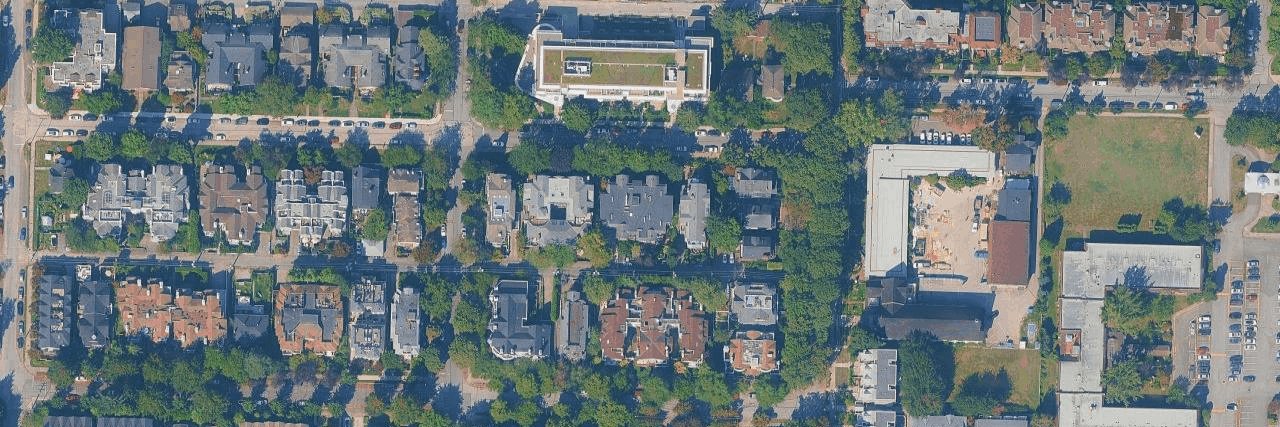 The Braebern aerial view