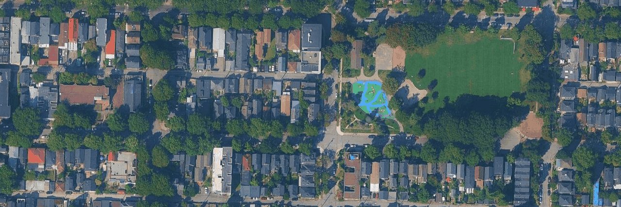 Mclean Vista aerial view