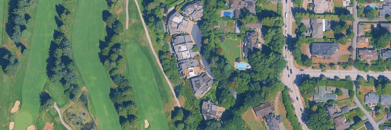 Yewbrook Place aerial view