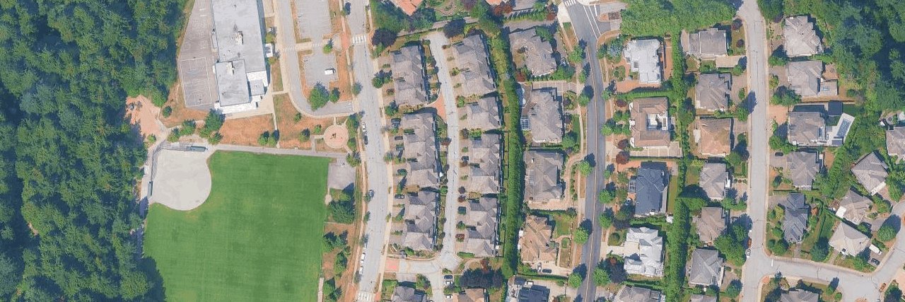 Worthing Green aerial view