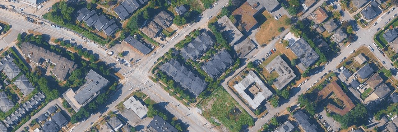 Kingsgate Gardens aerial view