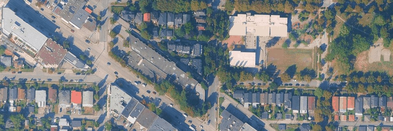 aerial view