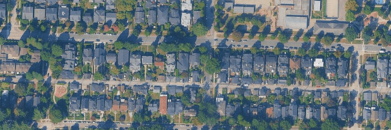 The Columbia aerial view