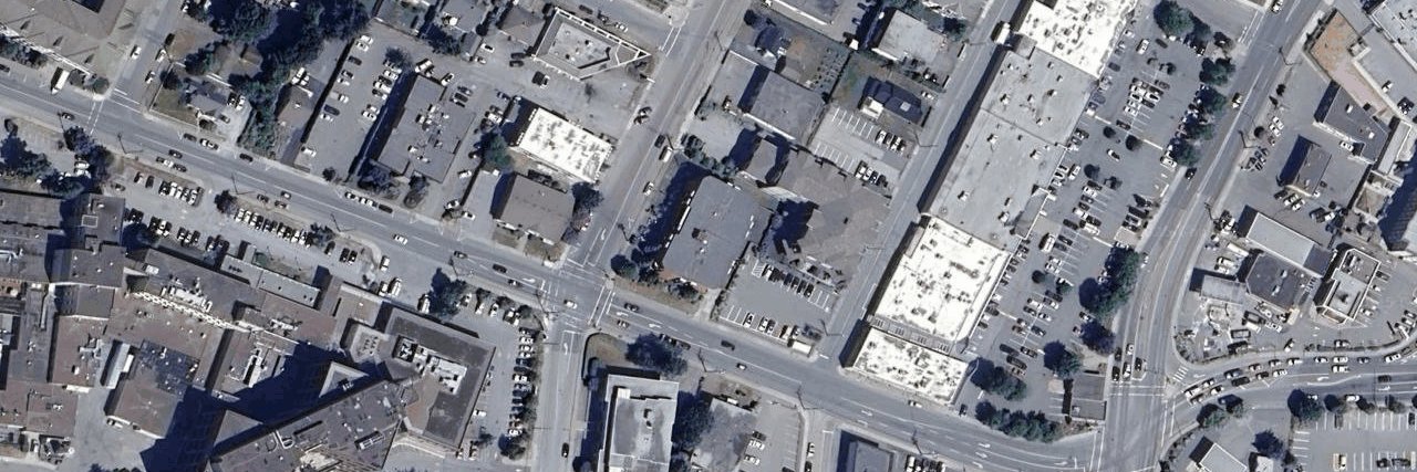 Hodgins Manor aerial view