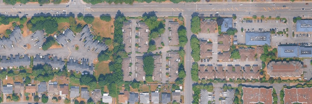 Spencer's Gate aerial view