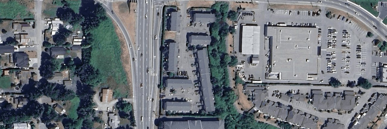 Springfield Place aerial view