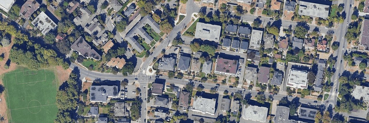 the Shafer aerial view