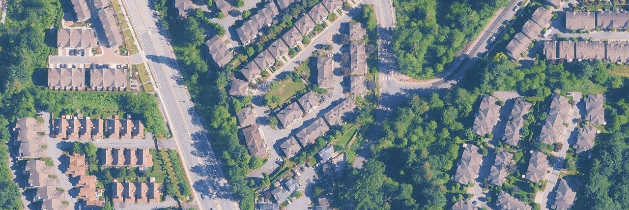 Foxfield aerial view