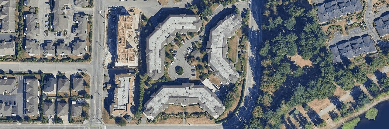 The Cedars aerial view