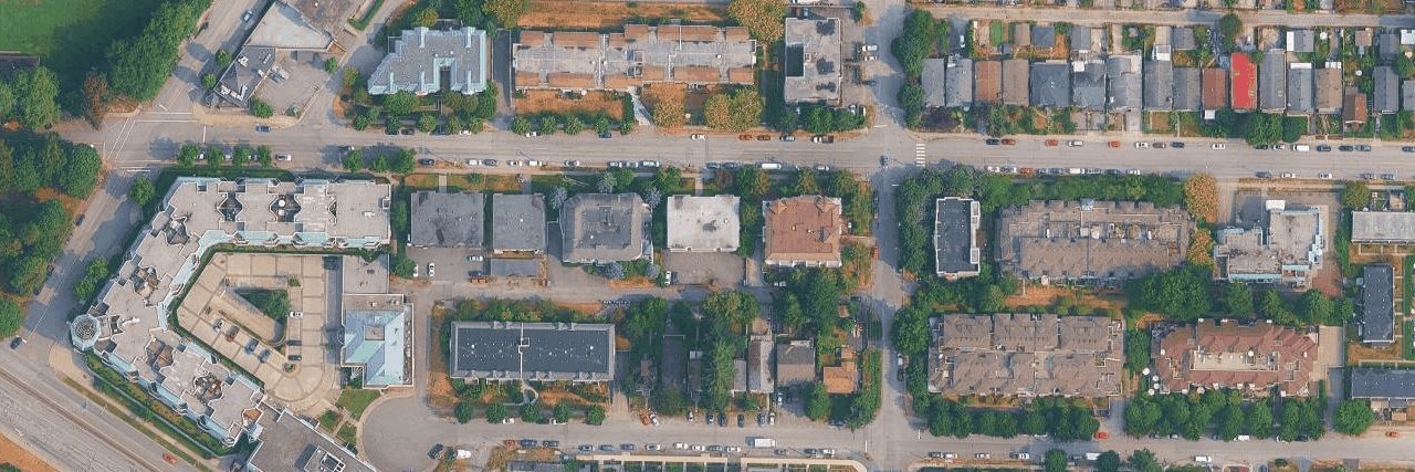 Burke View Manor aerial view