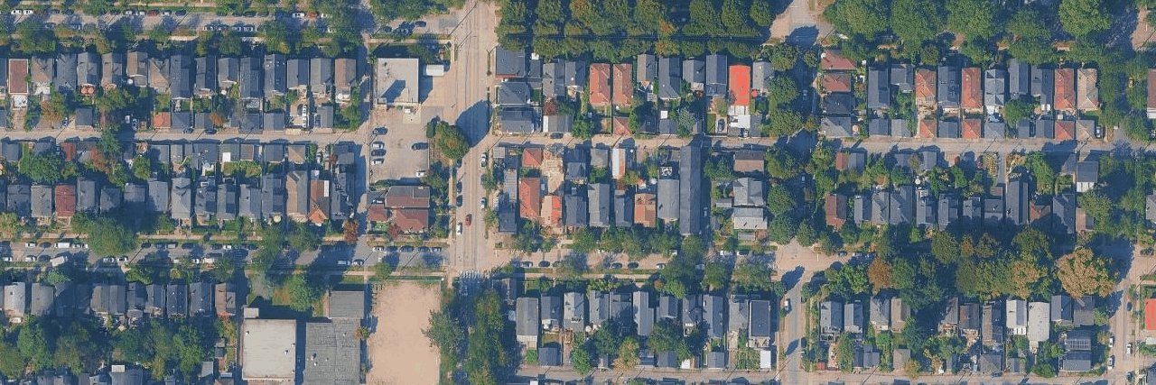 aerial view