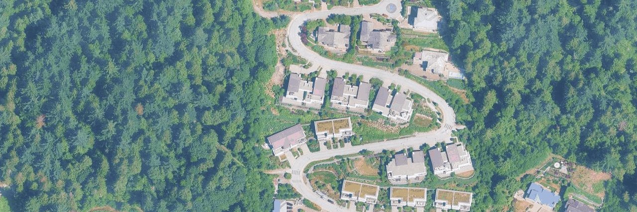 Aston Hill aerial view
