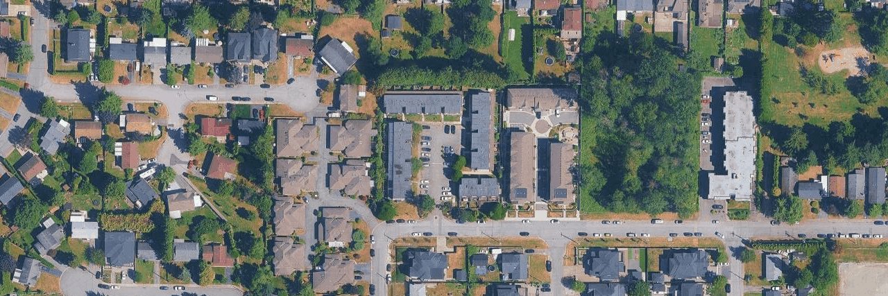 Inverness Court aerial view