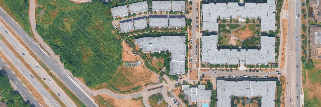 Harvard Gardens aerial view