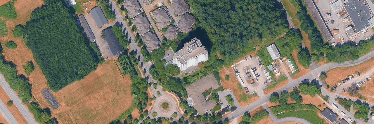 Promontory aerial view