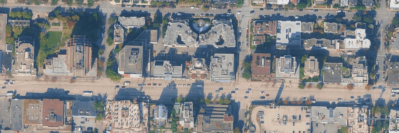 Pointe La Belle aerial view