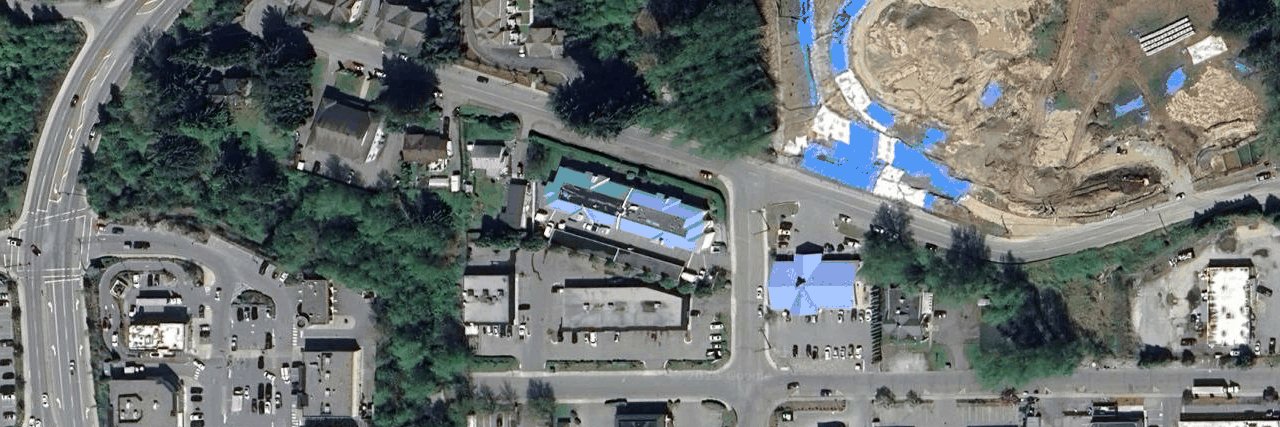Ridgewood Place aerial view
