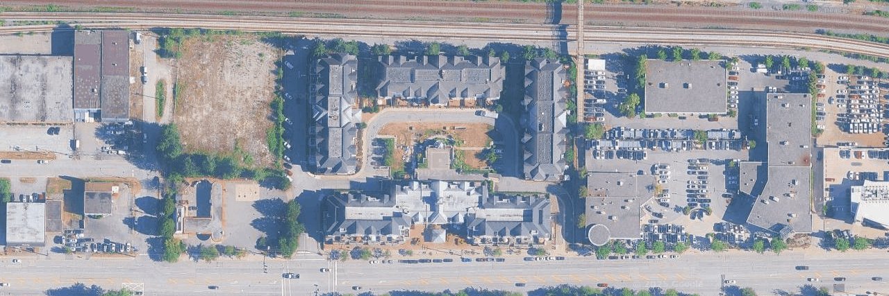 Sonrisa aerial view