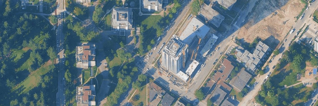 The Standard aerial view