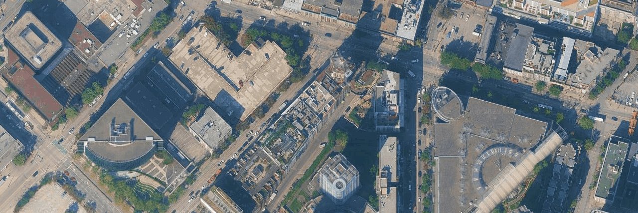 Studio 518 aerial view