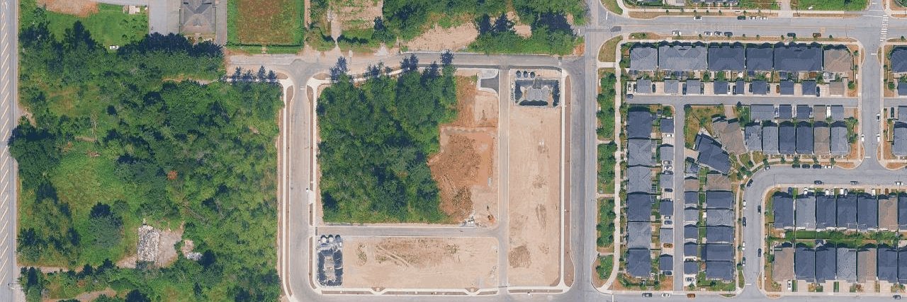 Saxon Park aerial view