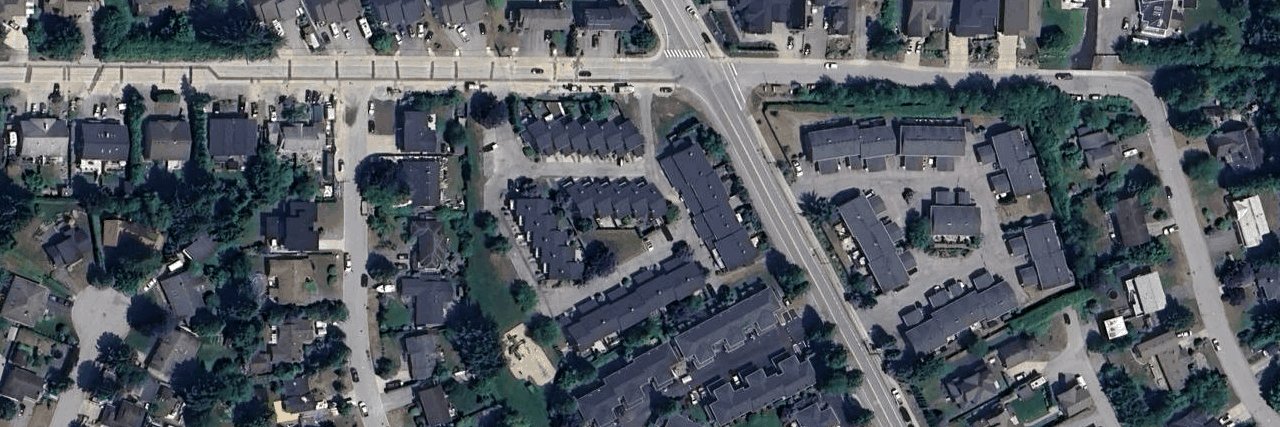 Cottonwoods aerial view