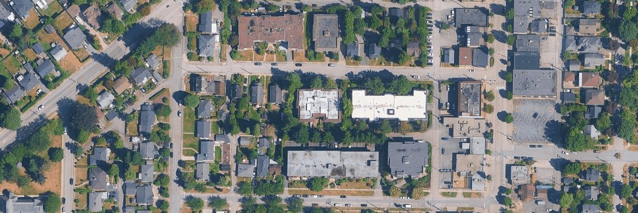 Crestwood Cedars aerial view