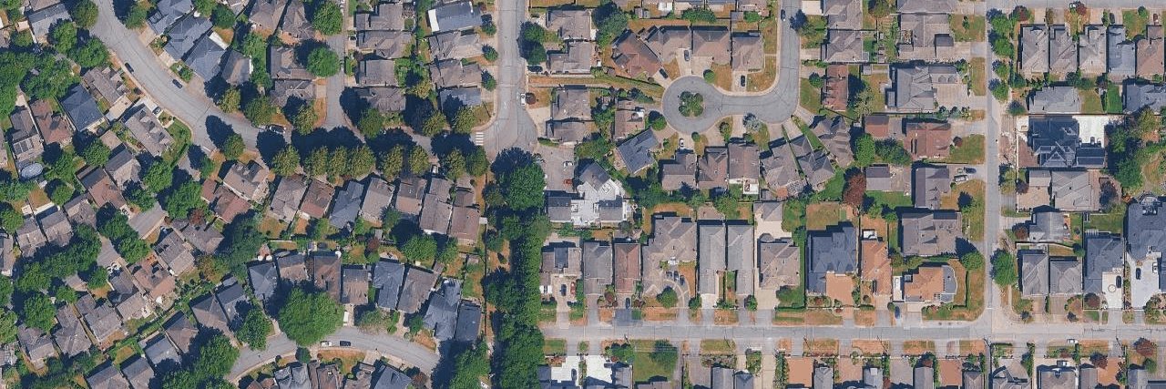 Tiffany Manor aerial view