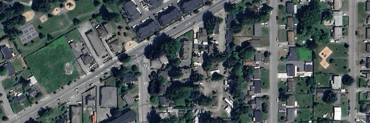 Thornberry Lane aerial view