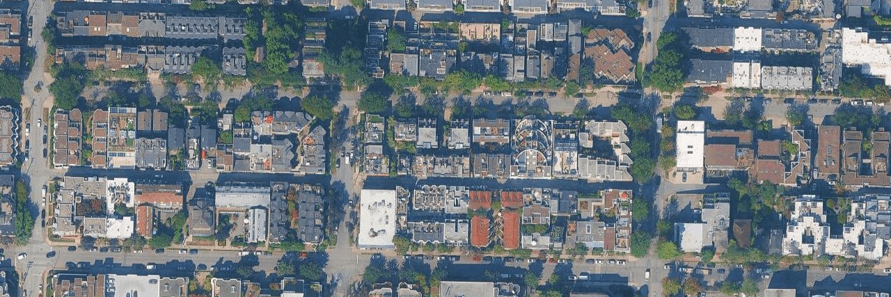 False Creek Terrace aerial view