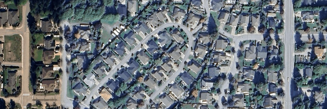 Cascade Court aerial view