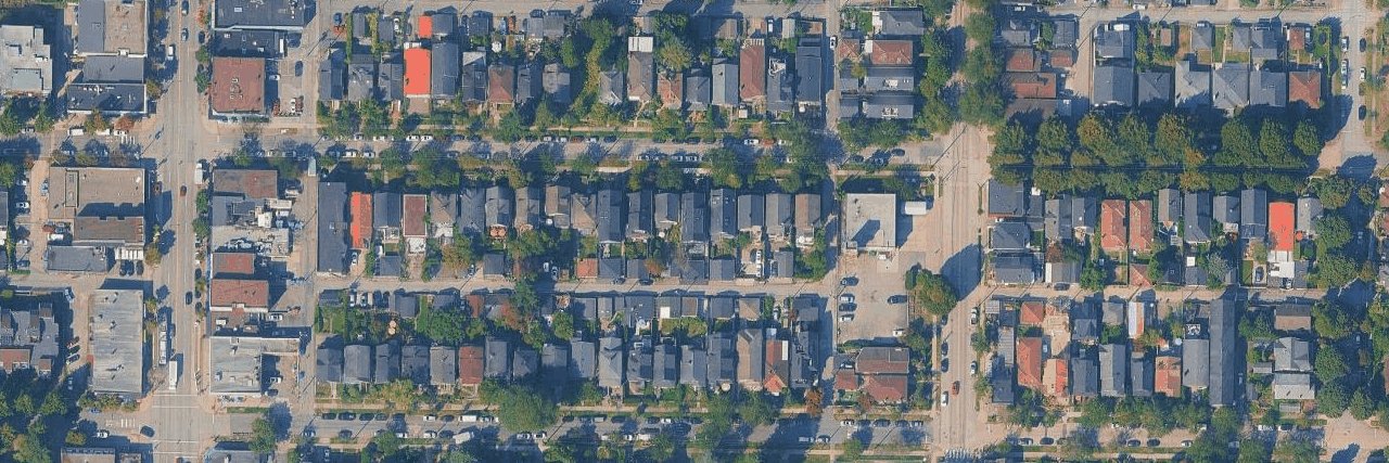 aerial view