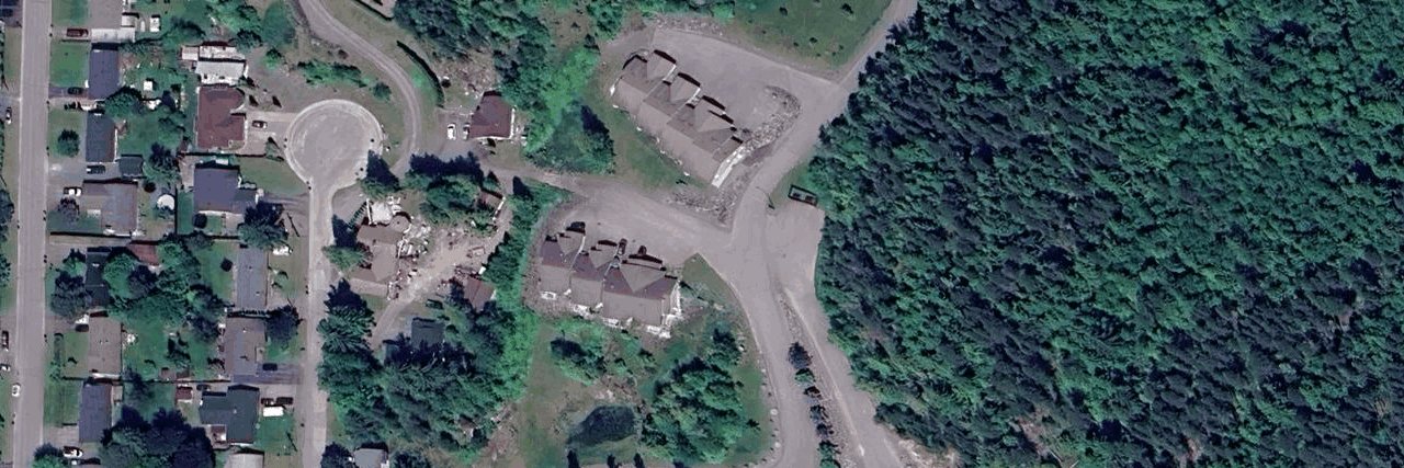 aerial view