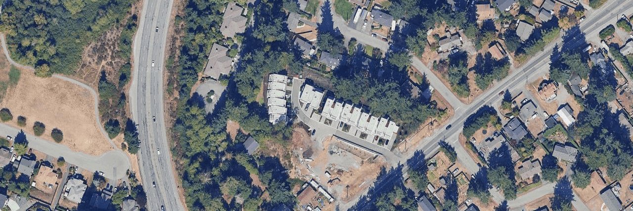 Elysian Terraces aerial view