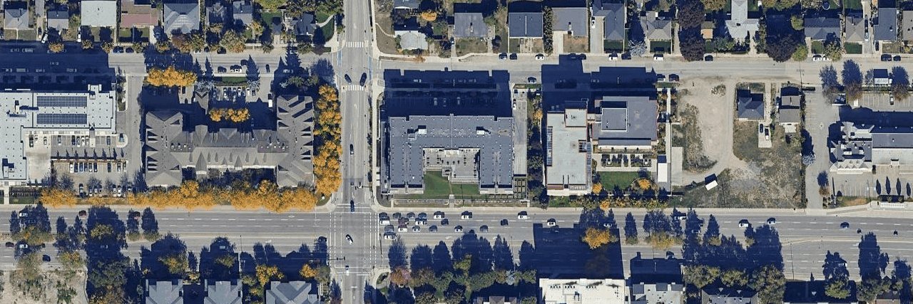 aerial view