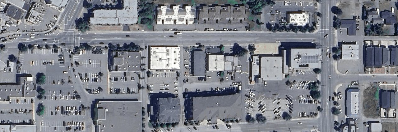 Cedar Court aerial view