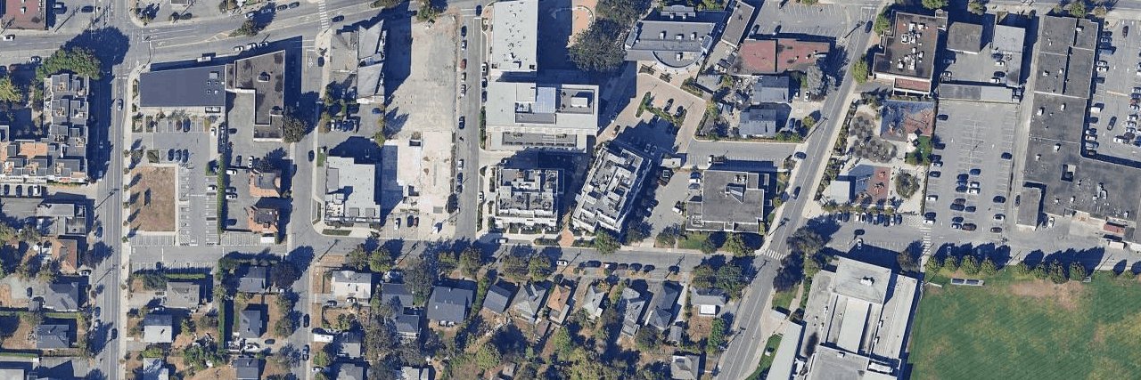 Esquimalt Town Square aerial view