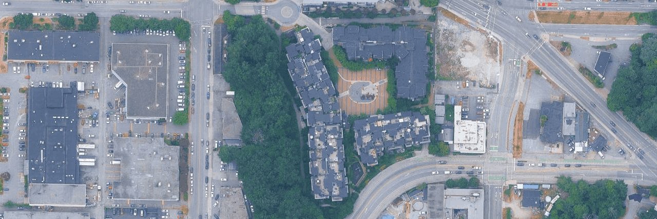 The Shore aerial view