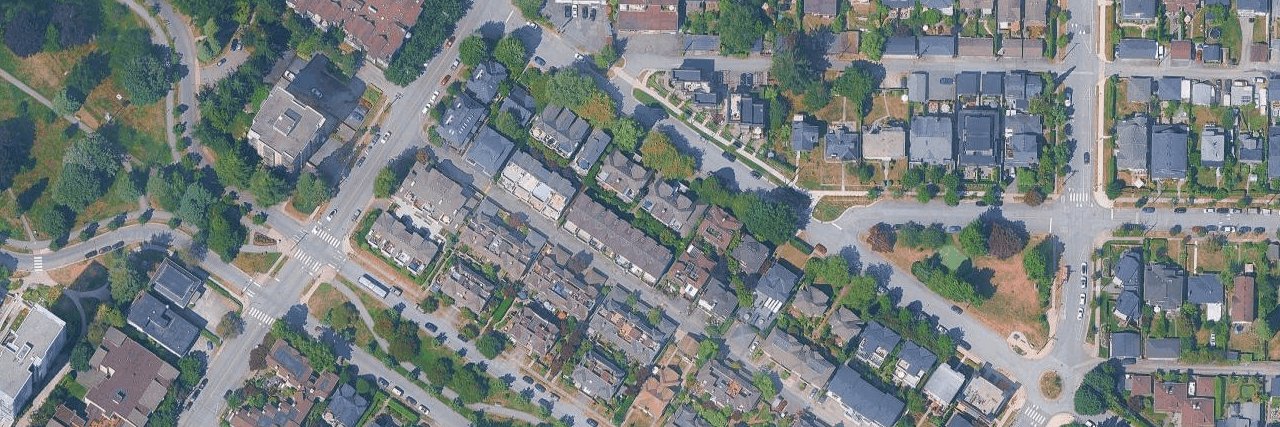 The Gables aerial view