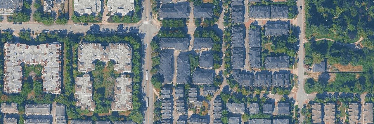 Pavilions aerial view